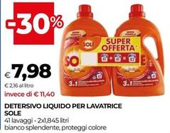 Sole - Detersivo Liquido Per Lavatrice