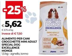 Monge - Alimento Per Cani Crocchette Mini Adult Special Dog Excellence