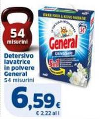 General - Detersivo Lavatrice In Polvere
