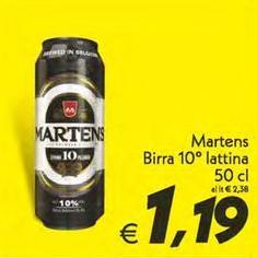 Martens - Birra 10° Lattina