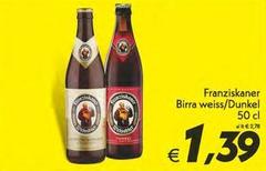 Franziskaner - Birra Weiss/Dunkel