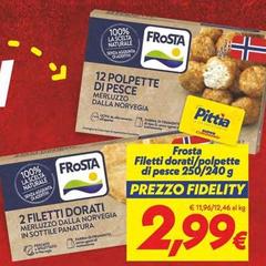 Frosta - Filetti Dorati/ Polpette Di Pesce