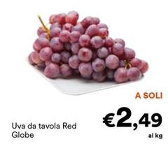 Uva Da Tavola Red Globe