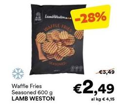 Lamb Weston - Waffle Fries Seasoned
