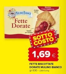 Mulino Bianco - Fette Biscottate Dorate