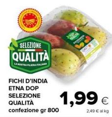 Selezione qualità - Fichi D'india Etna DOP Selezione Qualità