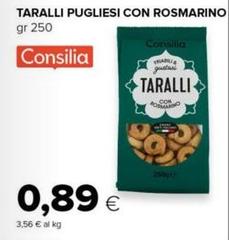 Consilia - Taralli Pugliesi Con Rosmarino