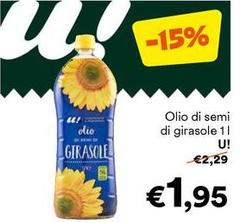 U! - Olio Di Semi Di Girasole