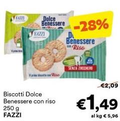 Fazzi - Biscotti Dolce Benessere Con Riso