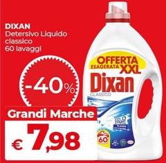Dixan - Detersivo Liquido Classico
