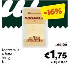 U! - Mozzarella A Fette