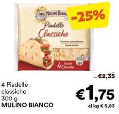 Mulino Bianco - 4 Piadelle Classiche