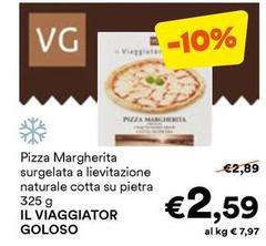 Il Viaggiotor Goloso - Pizza Margherita Surgelata A Lievitazione Naturale Cotta Su Pietra