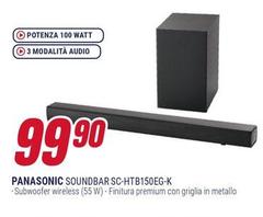 Panasonic - Soundbar SC-HTB150EG-K