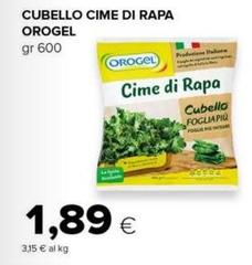 Orogel - Cubello Cime Di Rapa