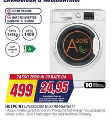 Hotpoint - Lavasciuga NdbR 984469WA IT