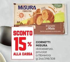 Misura - Cornetti