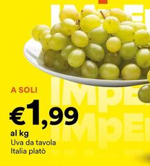 Uva Da Tavola Italia Plato