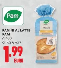 Pam - Panini Al Latte