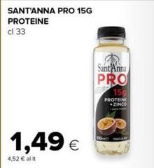 Sant'anna - Pro 15g Proteine