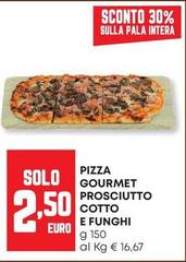 Solo - Pizza Gourmet Prosciutto Cotto E Funghi