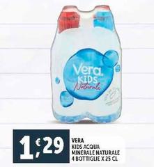 Vera - Kids Acqua Minerale Naturale 4 Bottiglie