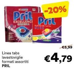 Pril - Linea Tabs Lavastoviglie