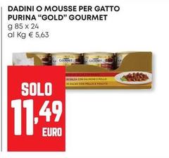Purina - Dadini O Mousse Per Gatto  Gourmet