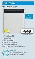 Whirlpool - Lavastoviglie 60 Cm