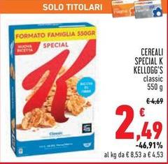 Kelloggs - Cereali Special K