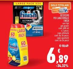 Finish - Detersivo Per Lavastoviglie