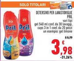 Pril - Detersivo Per Lavastoviglie
