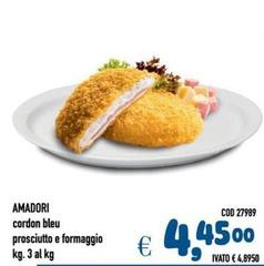 Amadori - Cordon Bleu Prosciutto E Formaggio