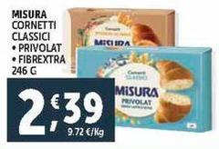 Misura - Cornetti Classici