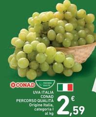 Conad - Uva Italia Percorso Qualità