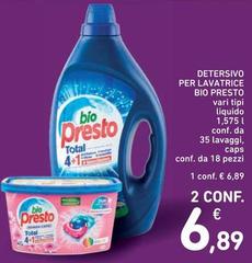 Bio Presto - Detersivo Per Lavatrice