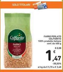 Colfiorito - Farro Perlato