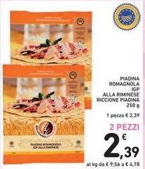 Riccione piadina - Piadina Romagnola IGP Alla Riminese