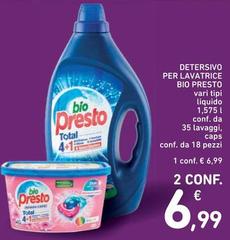 Bio Presto - Detersivo Per Lavatrice