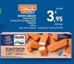 Frosta - Bastoncini Di Filetti Di Merluzzo