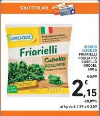 Orogel - Friarielli Foglia Più Cubello