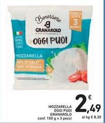Granarolo - Mozzarella Oggi Puoi