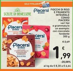 Benessere - Fiocchi Di Riso E Frumento Integrale Piacersi