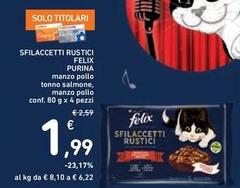 Purina - Sfilaccetti Rustici Felix