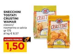 Wamar - Snecchini Tostati Crustini