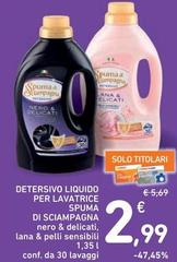 Spuma di Sciampagna - Detersivo Liquido Per Lavatrice