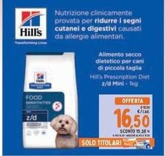 Hill's - Alimento Secco Dietetico Per Cani Di Piccola Taglia