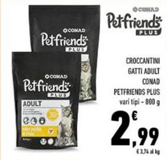 Conad - Croccantini Gatti Adult Petfriends Plus