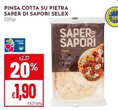 Selex - Pinsa Cotta Su Pietra Saper Di Sapori