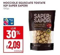 Sapori - Nocciole Sgusciate Tostate IGP